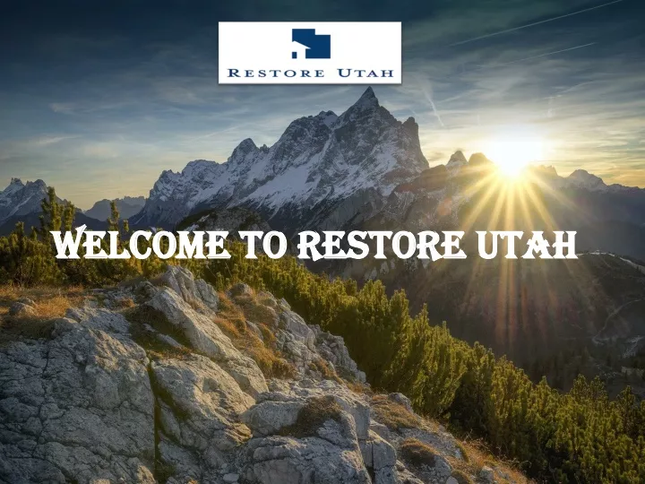 welcome to restore utah
