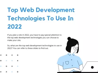 top web development technologies to use in 2022