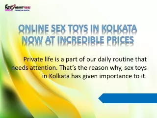 Adult Sex Toys in Kolkata