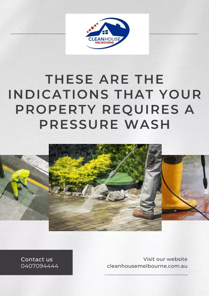 these are the indications that your property