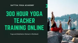 Rys Online 300 hour yoga teacher training course