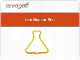 lab beaker pen
