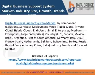 Digital Business Support System Market