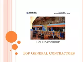top general contractors