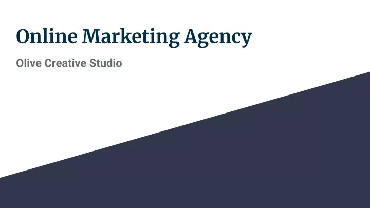 online marketing agency