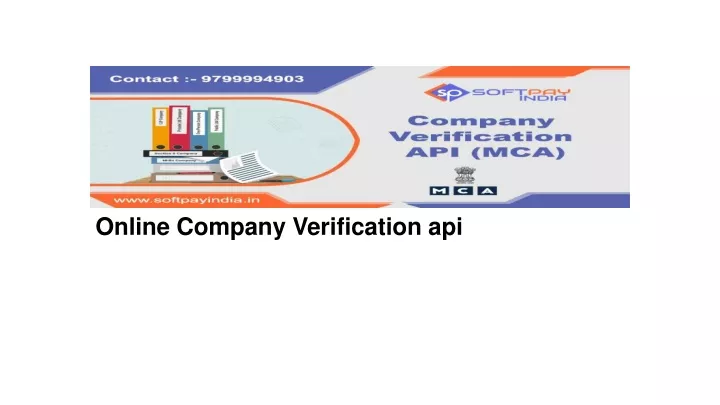 online company verification api