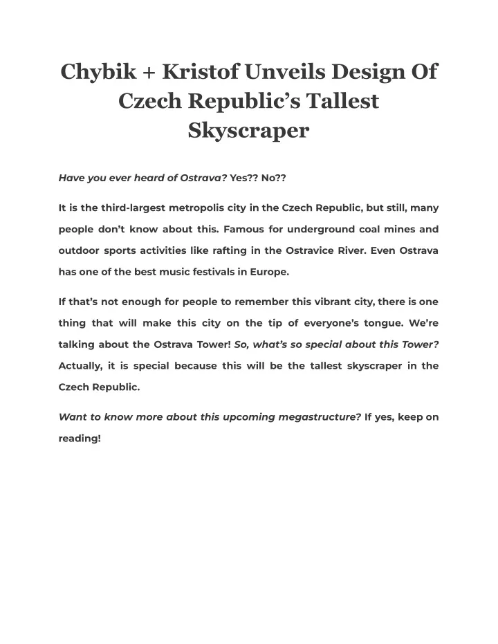 chybik kristof unveils design of czech republic