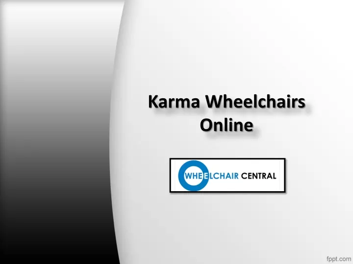 karma wheelchairs online