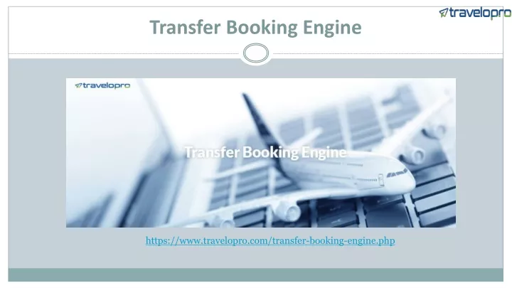 transfer booking engine