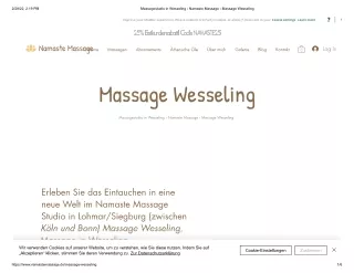 Massage Wesseling | Namaste Massage