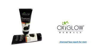 Charcoal Face Wash For Men