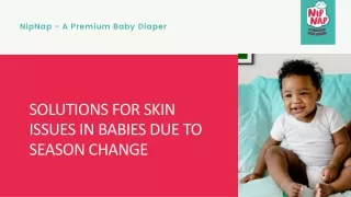 Solutions for Skin Issues in Babies due to Season Change