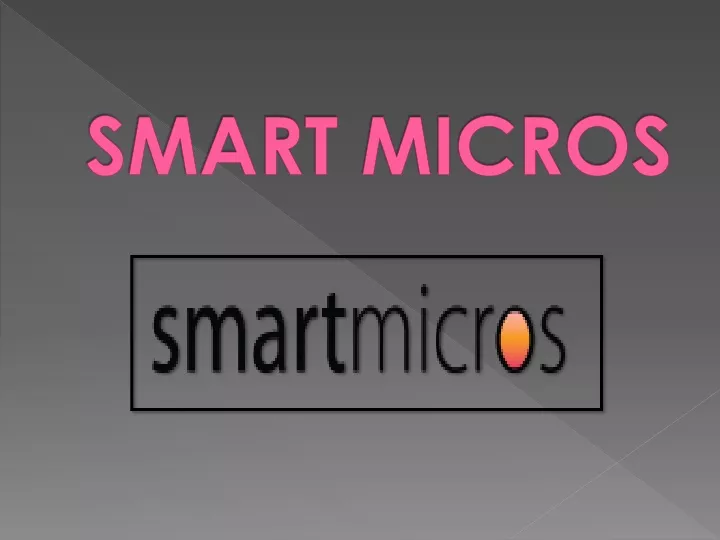 smart micros