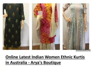 online latest indian women ethnic kurtis
