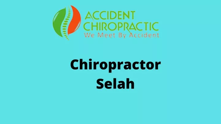 chiropractor selah