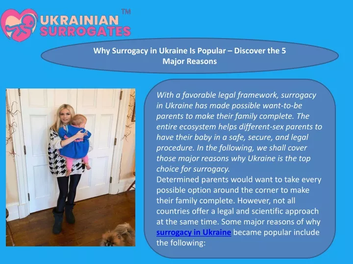 why surrogacy in ukraine is popular discover