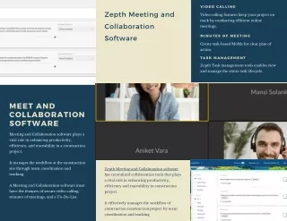 Centralized collaboration tools for Meeting and Collaboration