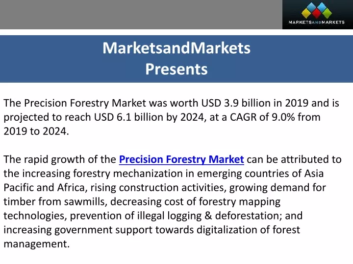 marketsandmarkets presents