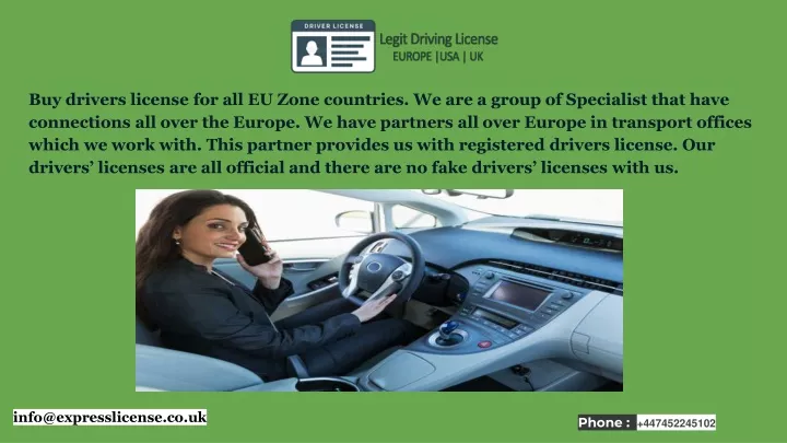 buy drivers license for all eu zone countries