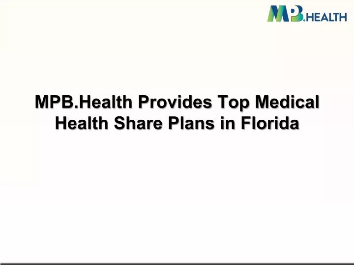 mpb health provides top medical health share