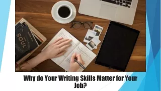 why do your writing skills matter for your job