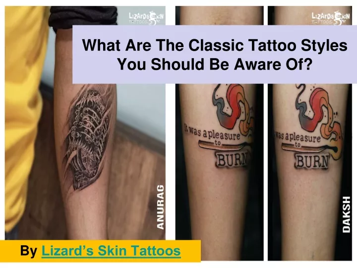 what are the classic tattoo styles you should be aware of