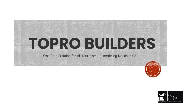 topro builders
