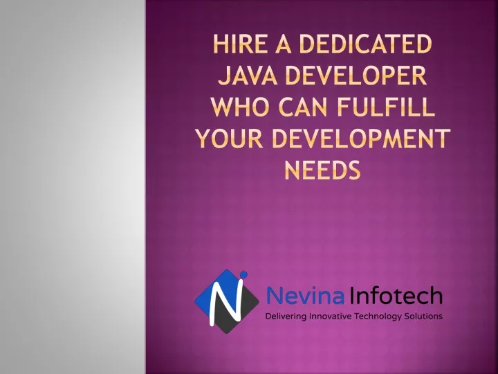 hire a dedicated java developer who can fulfill your development needs