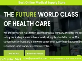 CYNAMED - medical equipment manufacturer