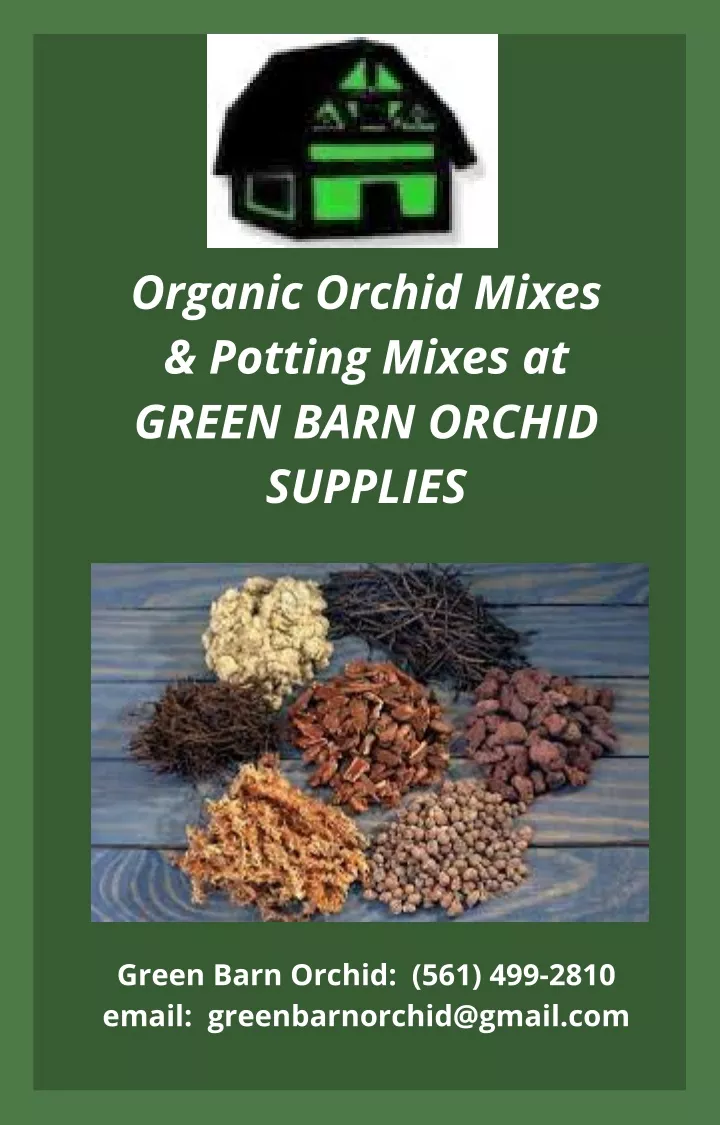 organic orchid mixes potting mixes at green barn