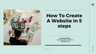 How To Create A Website In 5 stepsHow To Create A Website In 5 steps