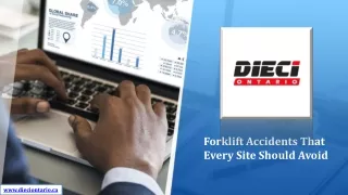 forklift accidents that every site should avoid