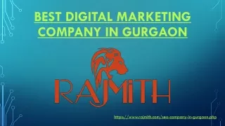 Digital Marketing Agency in Gurgaon- Rajmith