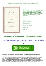 (Ebook pdf) Meditations The Annotated Edition (Epub Kindle) - slide 1