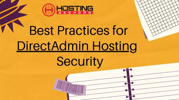 best practices for directadmin hosting security
