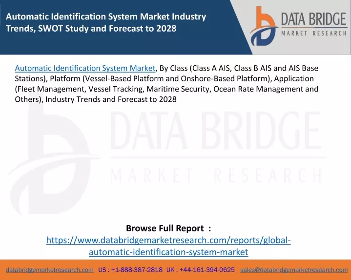 automatic identification system market industry