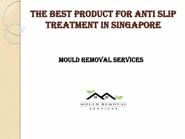 the best product for anti slip treatment in singapore