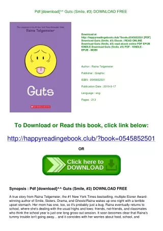 Pdf [download]^^ Guts (Smile  #3) DOWNLOAD FREE