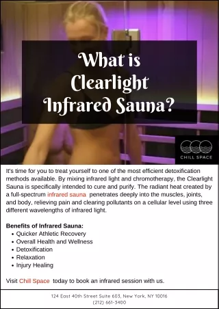 What is Clearlight Infrared Sauna?
