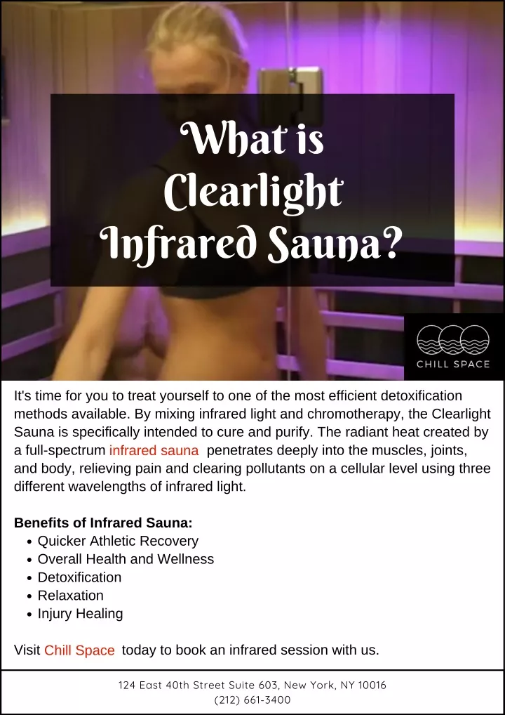 what is clearlight infrared sauna