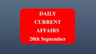MPPSC Offline Classes in Indore Daily Current Affairs-2