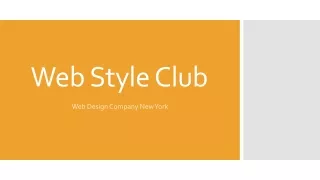 Web design company New York can develop engaging websites