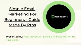 Simple Email Marketing For Beginners - Guide Made By Pros