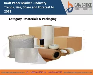 kraft paper market industry trends size share
