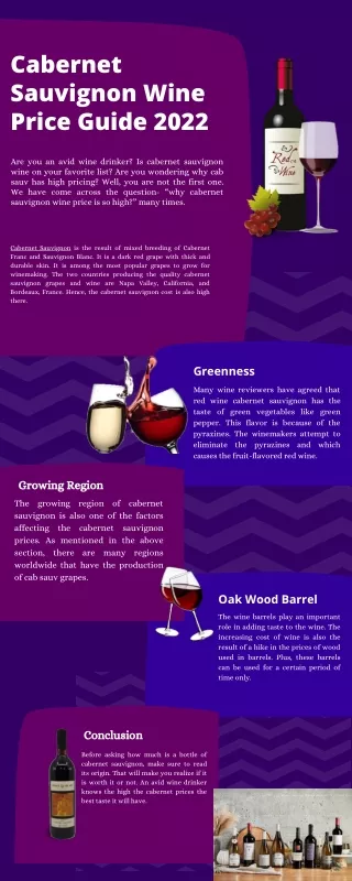 Cabernet Sauvignon Wine Price Guide 2022