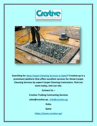 searching for deep carpet cleaning services