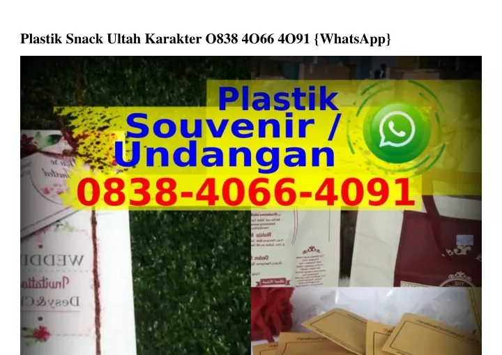 plastik snack ultah karakter o838 4o66 4o91