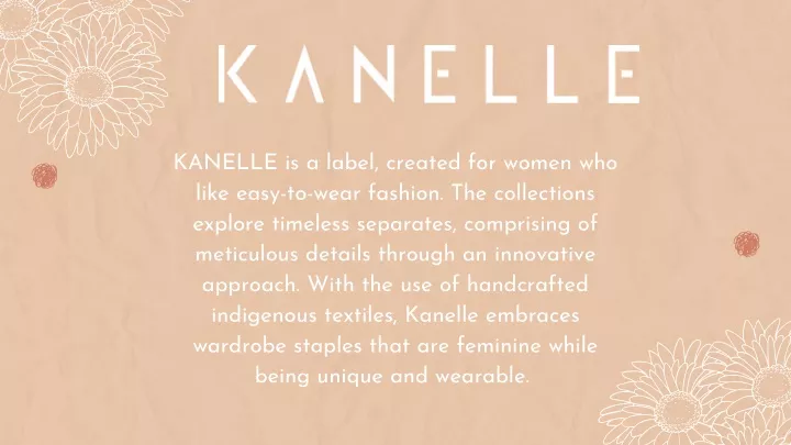 kanelle is a label created for women who like