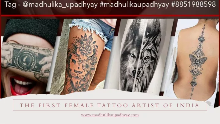 the first female tattoo artist of india