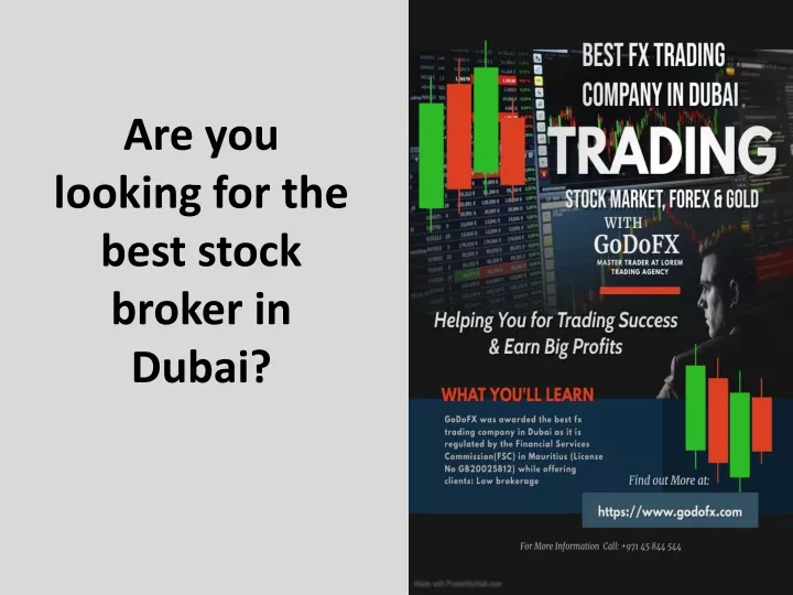 are you looking for the best stock broker in dubai